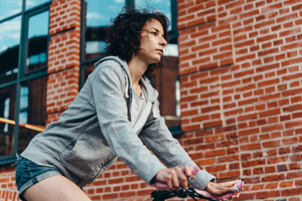 istock Bike girl 928408236