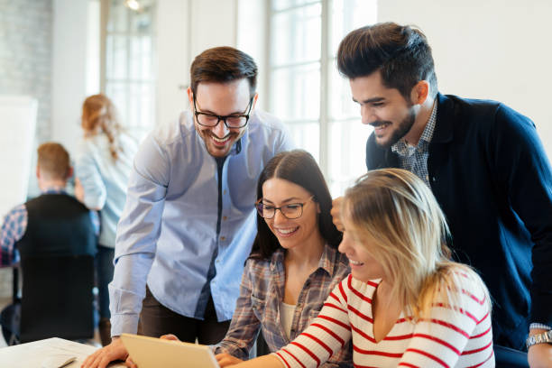 istock Picture of young architects discussing in office 928413548