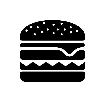 hamburger / junk food icon