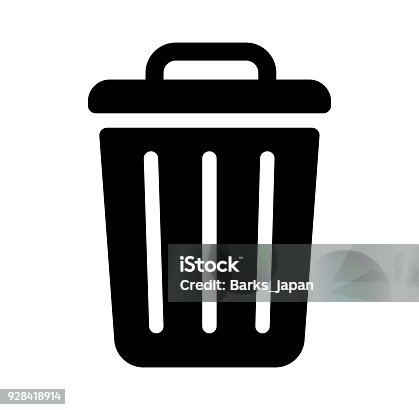 istock trash can,garbage can,rubbish bin icon 928418914