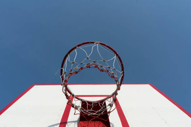 istock Backboard of bassketball game. 928430222
