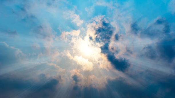 istock Background of sunrise on the sky and clouds 928437434
