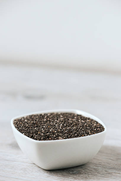 istock Chia seeds in a bowl. 928441934