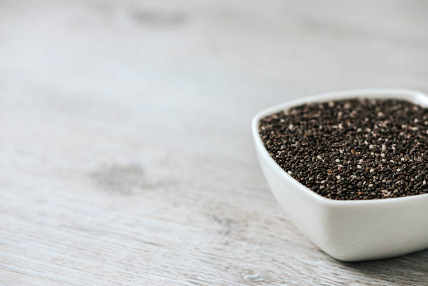 istock Healthy eating. Chia seeds. 928441940