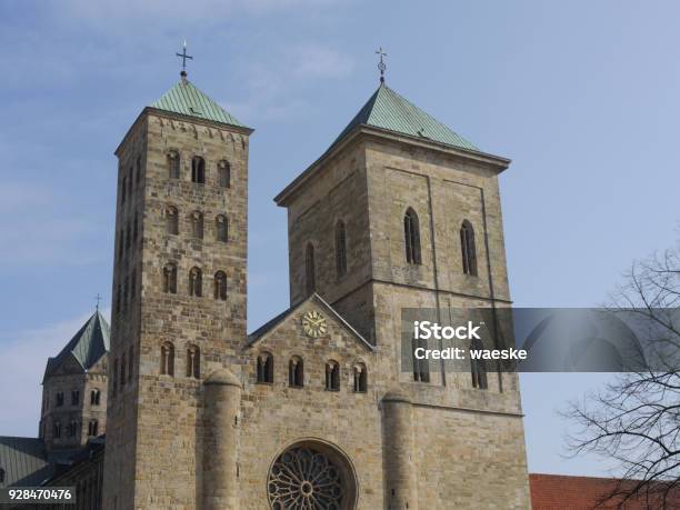 The City Of Osnabrueck In Germany Stock Photo - Download Image Now - Cathedral, Church, German Culture