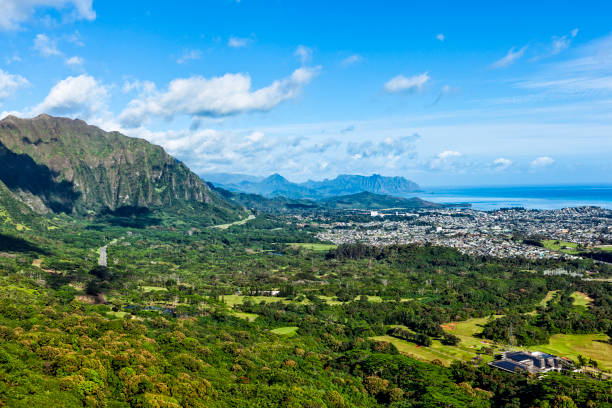 istock pali lookout on oahu island, hawaii islands 928482668