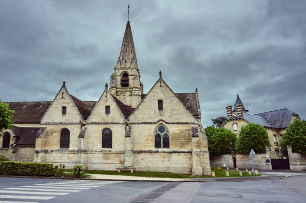 istock Medieval parish church 928505424