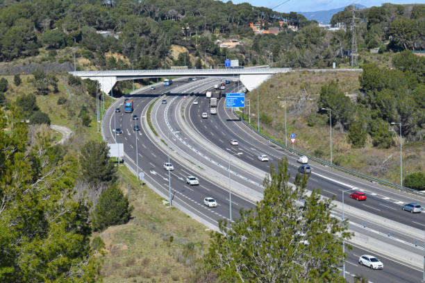 istock Landscape of highways and roads 928505608