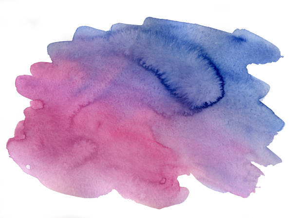 istock blue pink watercolor abstract background 928513246