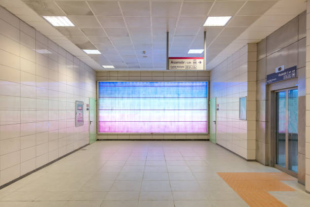 istock big horizontal poster on metro station 928517598