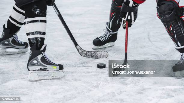 Moment In The Game When Played Washer Stock Photo - Download Image Now - Hockey, Ice Hockey, Match - Sport