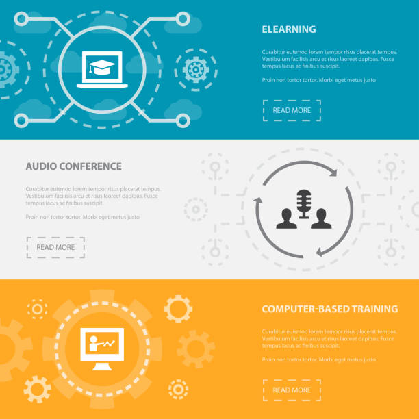 200+ Computer Based Learning Stock Illustrations, Royalty-Free Vector ...