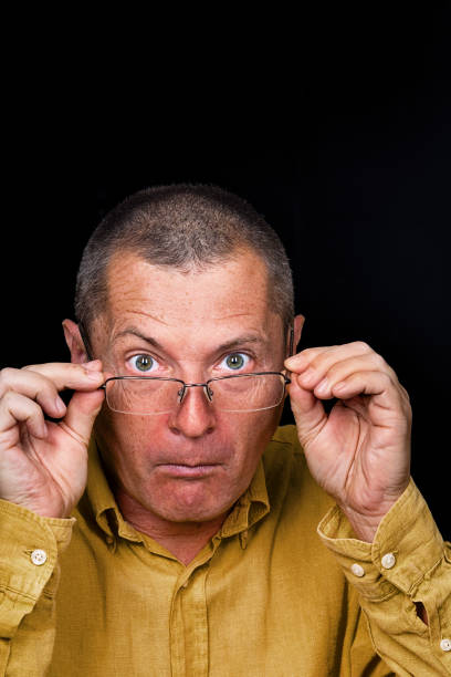 istock male Portrait with grotesque emotions 928538808