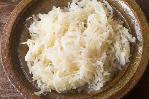 istock sauerkraut in clay bowl 928542762