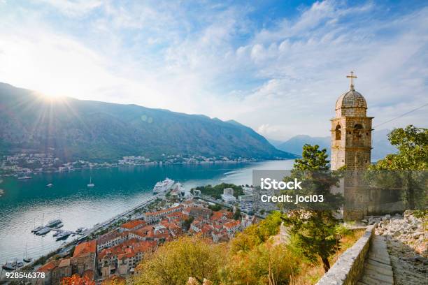 Kotor Bay Montenegro Stock Photo - Download Image Now - Montenegro, Kotor, UNESCO - Organised Group