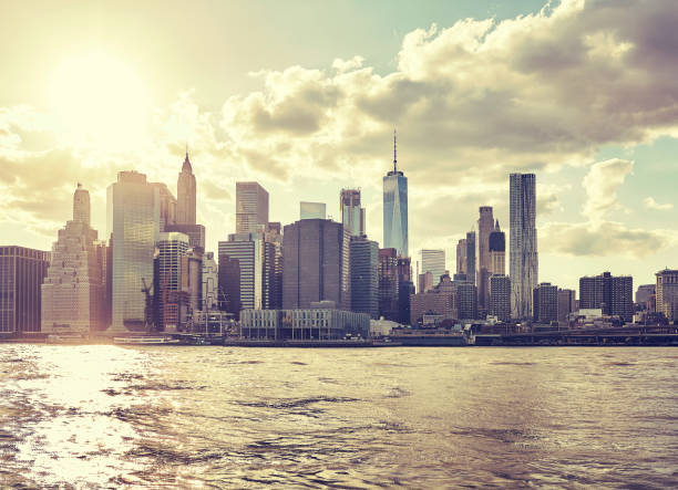 istock Manhattan seen from Brooklyn at sunset, New York. 928549260