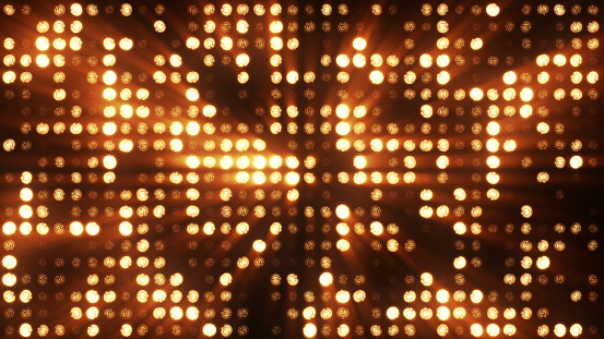Luces intermitente etapa de pared proyector led parpadeante chromlech club concierto danza dj disco matriz viga dmx proyector halógeno Faro jarag lámpara noche club partido 3d ilustración de moda photo