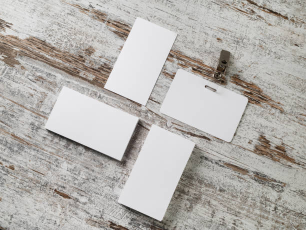 istock Business cards, badge 928573674