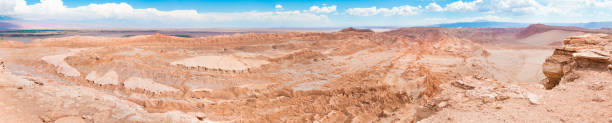 istock Moon valley mountains, Atacama desert, volcano in background 928580976