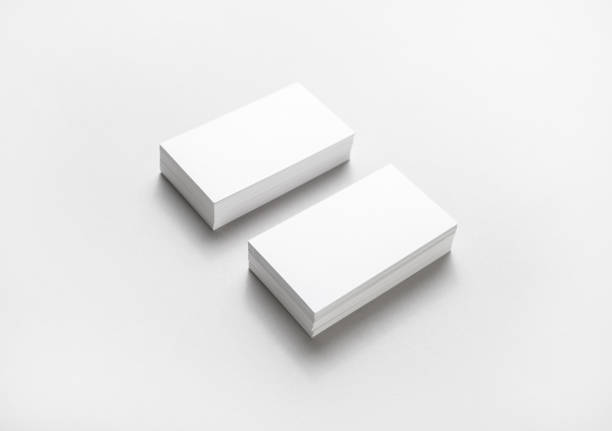 istock Business cards stacks 928588690