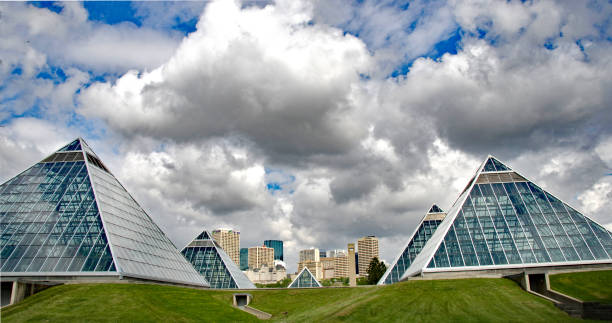 istock Edmonton summer skyline taken from the river valley. 928608260