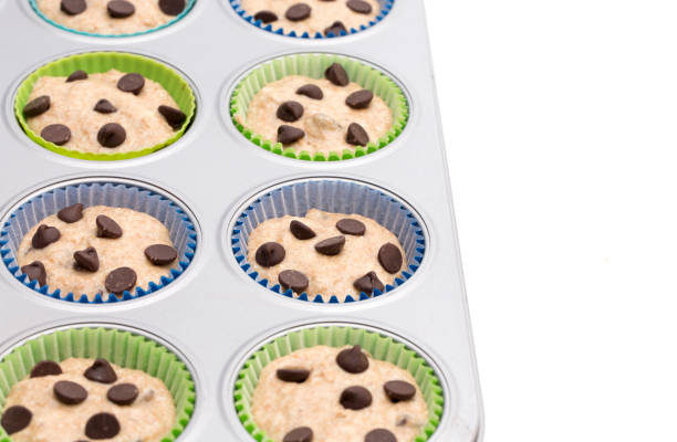 istock Raw Batter for Homemade Chocolate Chip Muffins 928613828