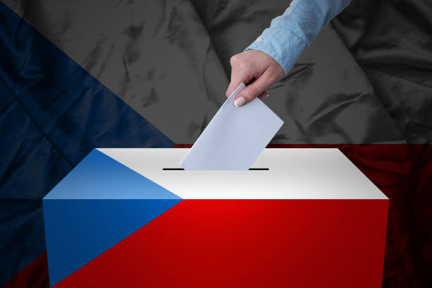 Ballot Box - Election - czech republic stock photo