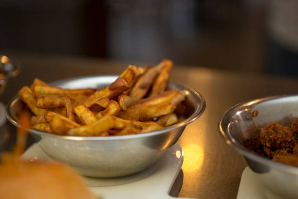 istock Restaurant french fries in a bowl 928622876