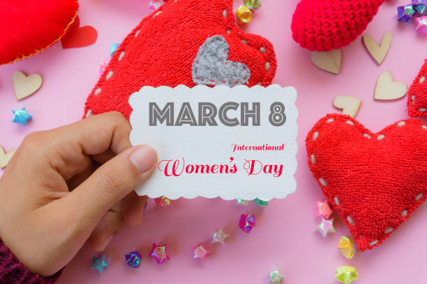 women's day concept. - cushion pillow heart shape multi colored imagens e fotografias de stock