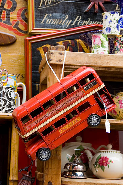 istock Model of a London Bus 92867261