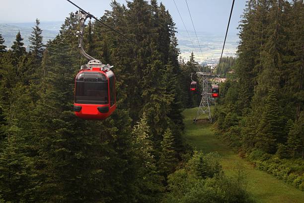 istock Cable Cars in Switzerland 92868054