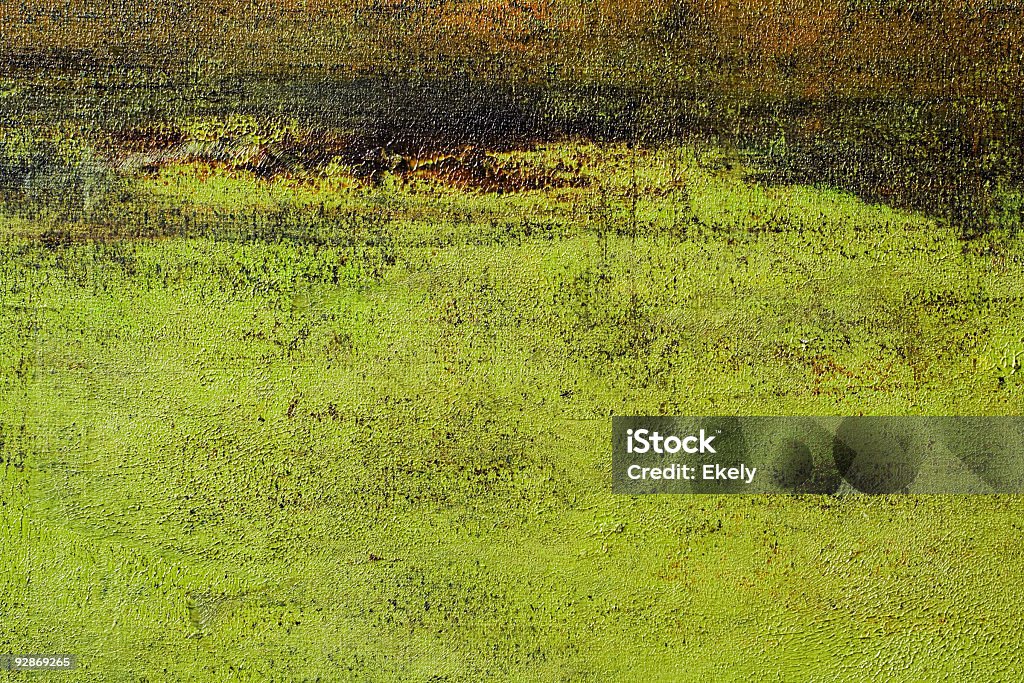 Fundo abstrato arte pintada de verde. - Foto de stock de Abstrato royalty-free