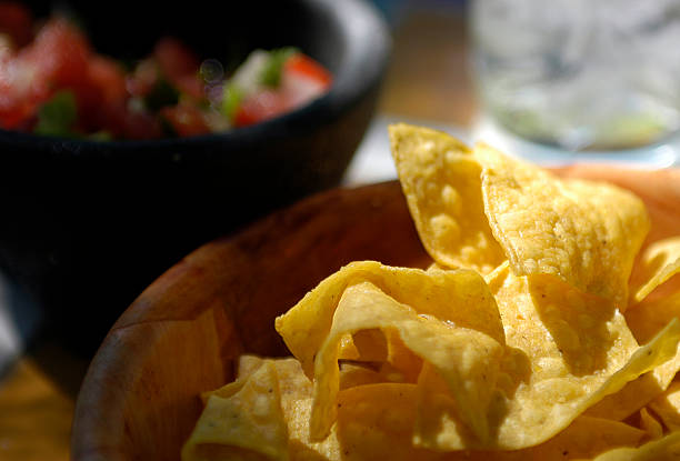 istock Tortilla chips and salsa at Mexican Restaurant 92869660