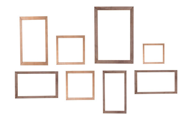 istock wooden photo frame isolated white background 928701604