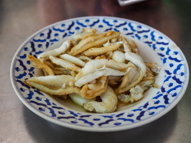istock Silver Sillago fish fried, Thai cuisine 928719016