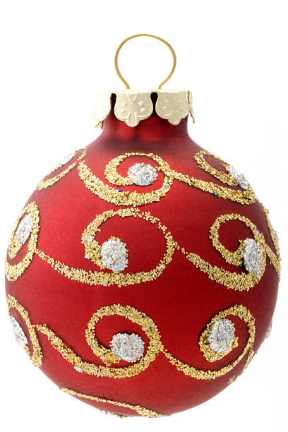 Red Christmas Ornament stock photo