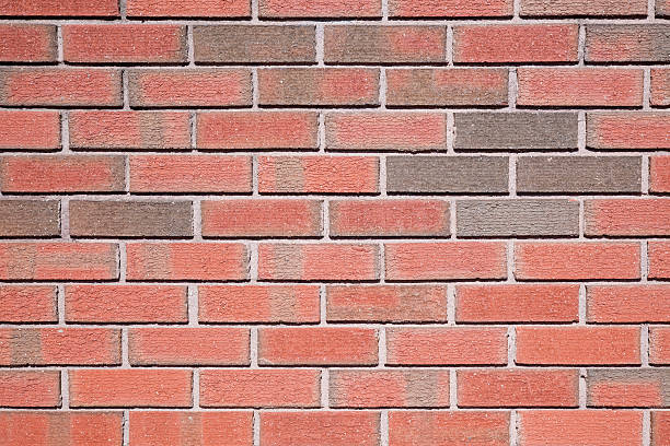 Czerwony Mur z cegły – zdjęcie