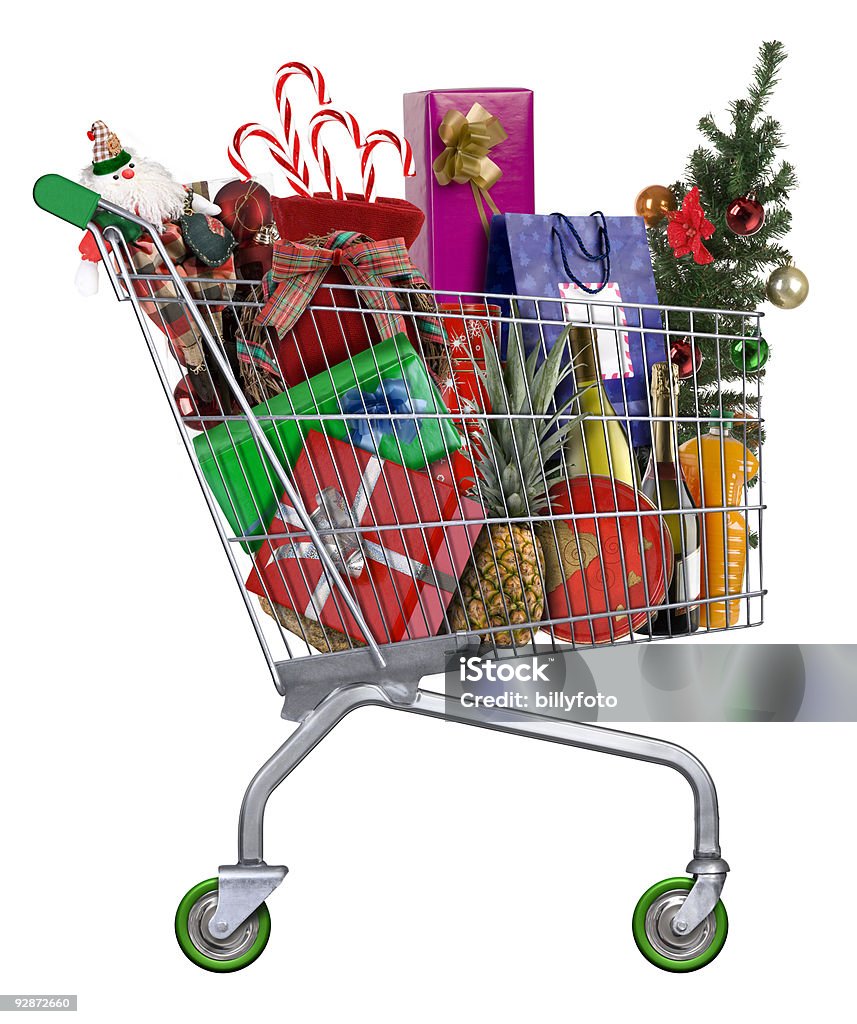 Christmas Shopping  Christmas Stock Photo