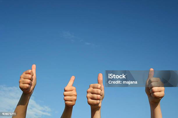 Thumbs Up Stock Photo - Download Image Now - Agreement, Color Image, Community