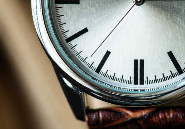 istock Closeup macro shot of a watch 928743972