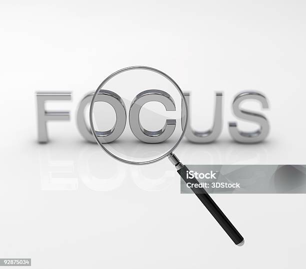 Fokus Stockfoto und mehr Bilder von Bildschärfe - Bildschärfe, Einzelwort, Zielorientierung