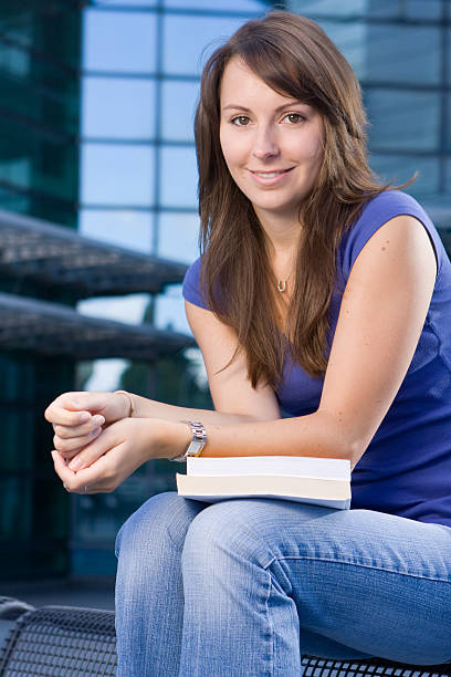 istock Pretty caucasian girl sitting relaxing 92876050