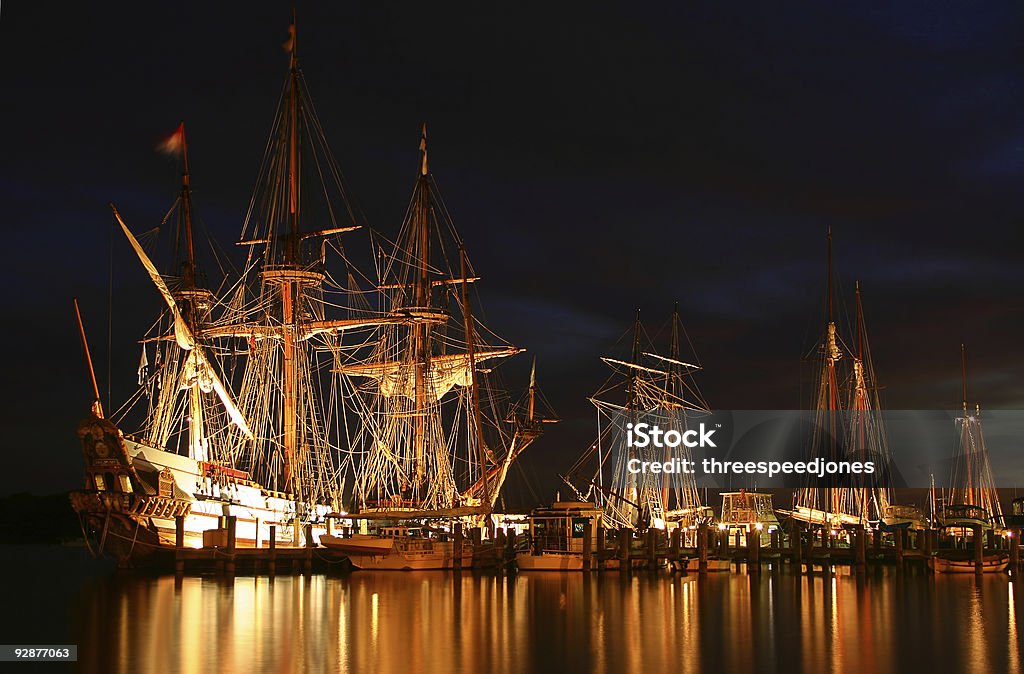 Grandes veleros - Foto de stock de Chesapeake City libre de derechos