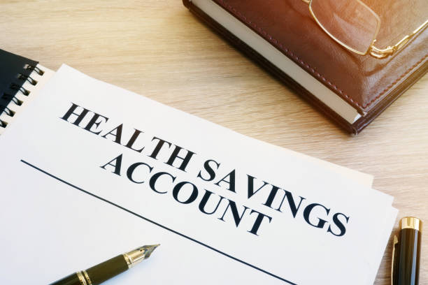 istock Papers about Health savings account (HSA) on a desk. 928775070
