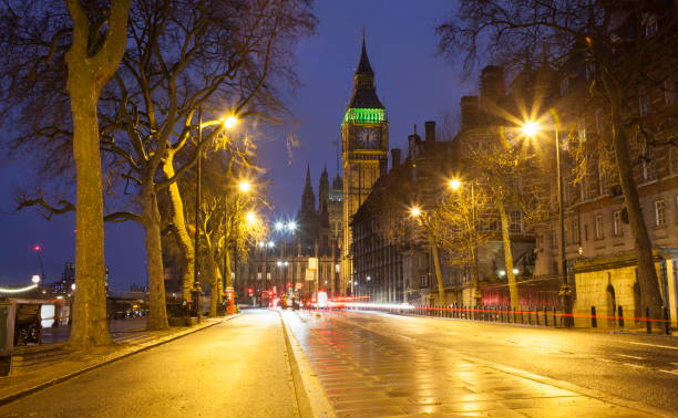 istock night scene in London city 928775184