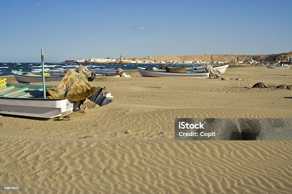 Strand in Sur, Oman - Lizenzfrei Arabien Stock-Foto