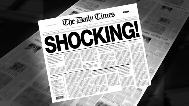 Shocking! - Newspaper Headline (Intro + Loops)