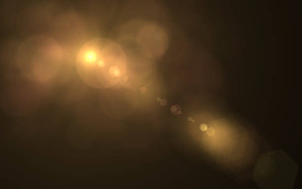 istock abstract of lighting digital lens flare in dark background 928789664