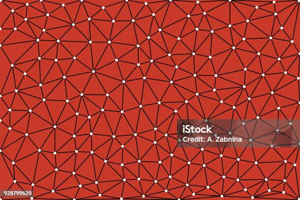 Abstract Polygonal Background Stock Illustration - Download Image Now - Abstract, Backgrounds, Circle