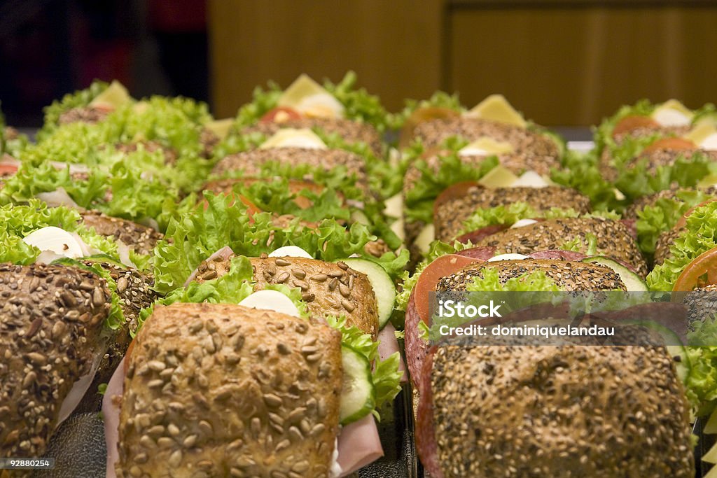 Saludable sándwich - Foto de stock de Comedor - Edificio de hostelería libre de derechos